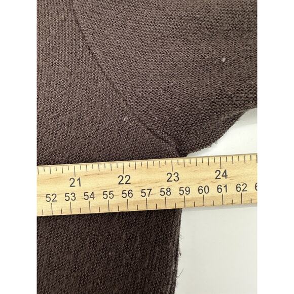 Womens Pickering by Kimberton Sweater Size Large Brown Lion Long Sleeve V-neck - Picture 9 of 12